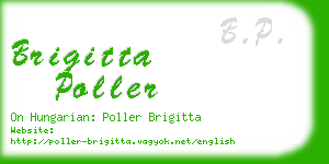 brigitta poller business card